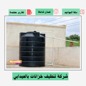 شركة تنظيف خزانات بالعيدابي