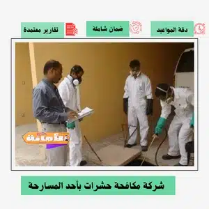 شركة مكافحة حشرات بأحد المسارحة