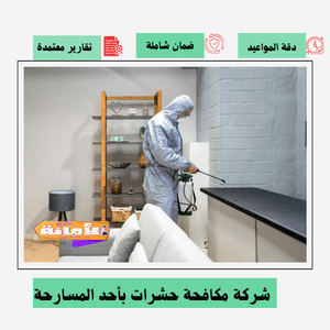 شركة مكافحة حشرات بأحد المسارحة